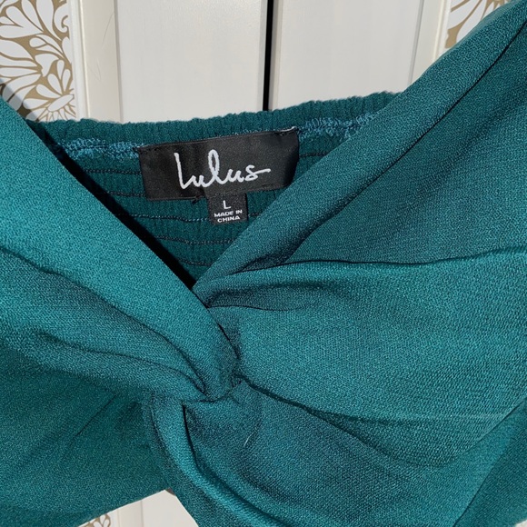 Green crop top - Picture 3 of 3